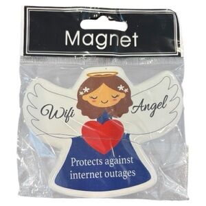 Wifi Angel Magnet - Blue and Red